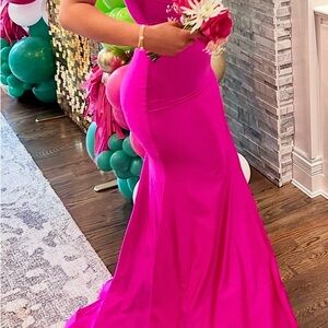 Vibrant Pink Gown